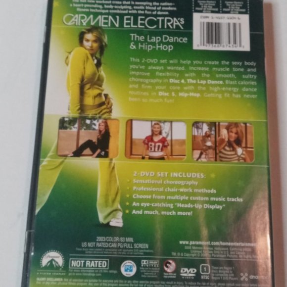 CARMEN ELECTRA WORKOUT‎ LAP DANCE DVD dish 4 and 5 - Picture 4 of 5